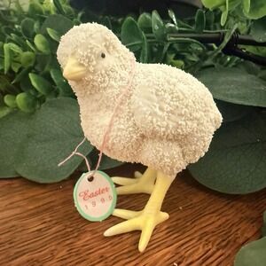 Department 56 Easter Chick‎ 1995 Vintage Spring Animal Figurine Tagged